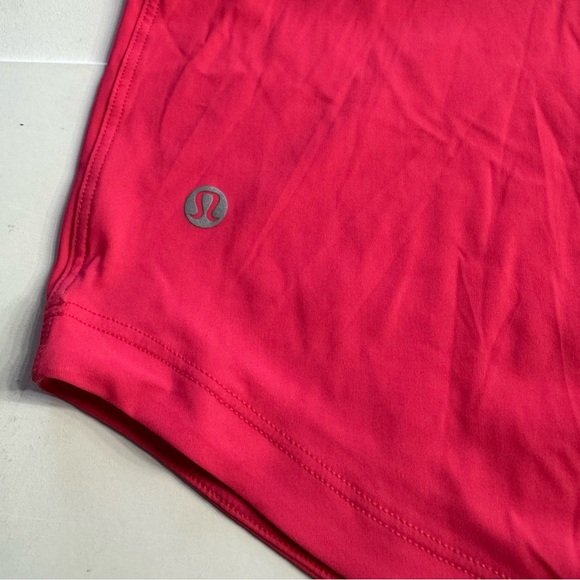 Lululemon Women’s Sz 8 Pink Heartthrob Run Off Tank Top Workout Shirt - Picture 5 of 6